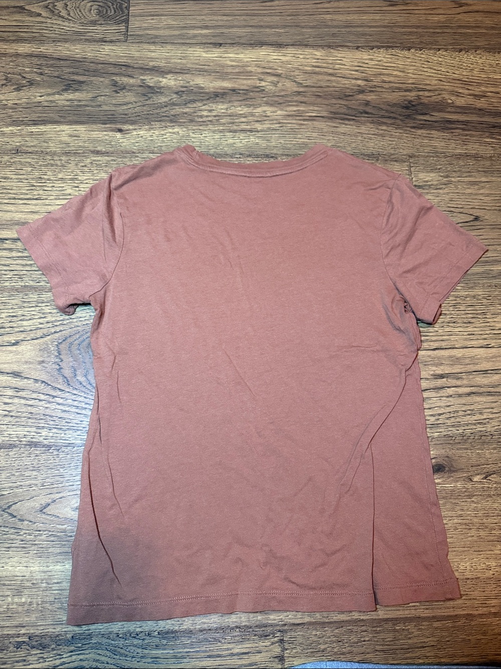 Basic Rust Color T Shirt - Picture 3 of 3